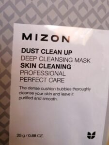 Mizon Deep cleansing sheet mask
