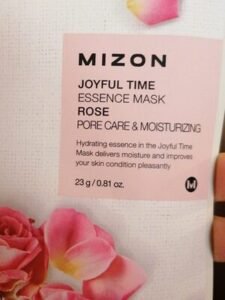 Mizon Rose sheet mask