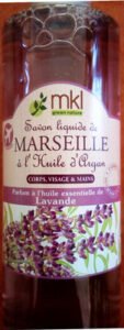MKL Savon liquide de Marseille à l’huile d’Argan Lavande