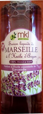 MKL Savon liquide de Marseille à l’huile d’Argan Lavande