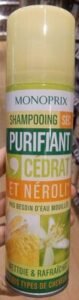 Monoprix Shampoing sec