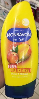 Monsavon, Monsavon au lait Fun & Délicieuse ! Pêche & Mangue