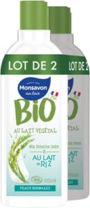 Monsavon Monsavon Gel Douche Bio Au Lait de Riz Lot 2x300ml