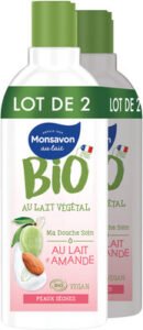 Monsavon Monsavon Gel Douche Bio Lait Amande Lot 2x300ml