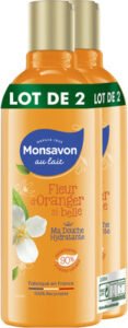 Monsavon Monsavon Gel Douche Fleur D’oranger Si Belle 300ml Lot de 2
