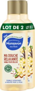 Monsavon Monsavon Gel Douche Vanille Toute Délicate 300ml Lot de 2