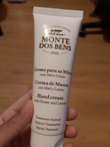 Monte dos bens Creme para mãos