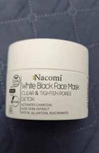 Nacomï White Black Face Mask