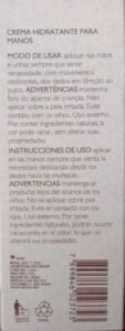 Natura Crema hidratante para manos EKOS Castanha