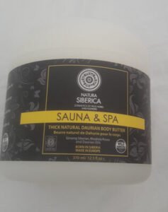 Natura Siberica Sauna & Spa thick natural body butter