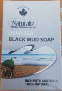 Naturalez Dead Sea Black Mud Soap