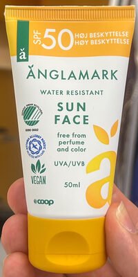Änglamark Sun Face Cream, SPF50