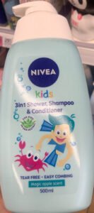 Nivea 3in1 Shower, Shampoo & Comditioner