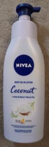 Nivea Body oil in lotion coconut & huile de monoï
