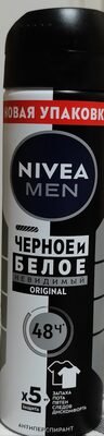 Nivea Men Невидимый для черного и белого