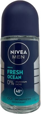 Nivea Men Deo Roll-On Fresh Ocean 0% Aluminium