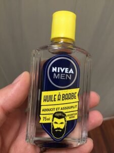 nivea men huile a barbe