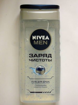 Nivea Men Гель для душа «Заряд чистоты»