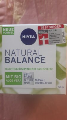 nivea natural balance tagespflege