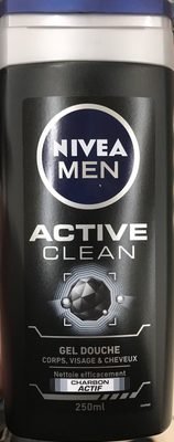 Nivea, Nivea Men Active Clean Gel douche Charbon Actif