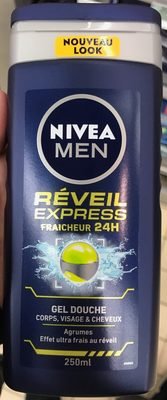 Nivea, Nivea Men Réveil Express Fraîcheur 24H Agrumes