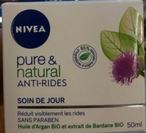 Nivea Pure & natural anti-rides Soin de jour