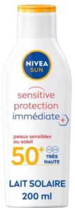 Nivea sun Crème Protection Solaire Lait FPS 50+ Sensitive