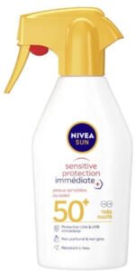 Nivea sun Crème Protection Solaire Spray FPS 50+ Sensitive