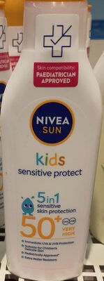 Nivea Sun kids sensitive protect 5 in 1 SPF50+ lotion