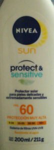 nivea sun protect y sensitive