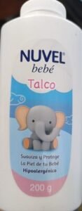 Nuvel Talco para bebé