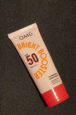 OMG, Oh My Glow Bright Booster UV Barrier Sunscreen SPF 50 PA++++
