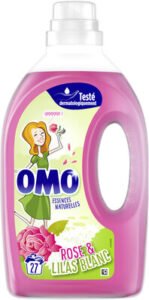 Omo Omo Lessive Liquide Rose & Lilas Blanc 1,35L 27 Lavages