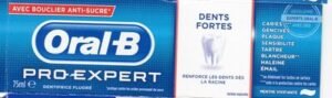 Oral-B Dentifrice Pro Expert Dents Fortes