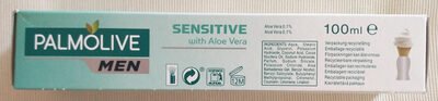 Palmolive, Palmolive Men Rasiercreme Sensitive (with Palm Extract)