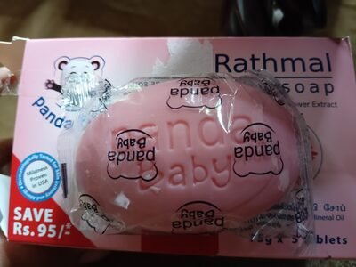 Panda Baby Rathmal Baby Sope with Ixora Coccinea Flower Extract