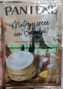Pantene Tratamiento reparador de keratina bambú