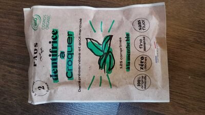 PAOS Dentifrices à croquer