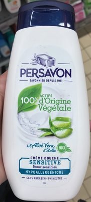 Persavon Crème douche Sensitive à l’Aloé Vera d’Italie