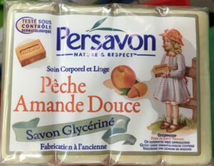 Persavon Pêche Amande Douce savon glycériné
