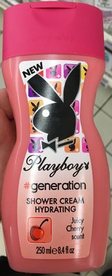 Playboy #Generation Shower Cream Hydrating Juicy Cherry scent