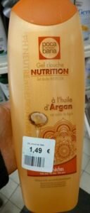 Poca Bana, Roval cosmética Gel douche nutrition à l’huile d’argan