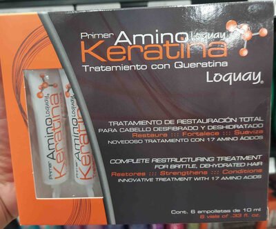 primer amino keratina loquay