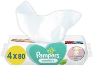 Procter & Gamble Norge AS Våtservietter Sensitive 4 pk, 320 stk