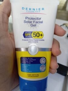 Protector solar en gel