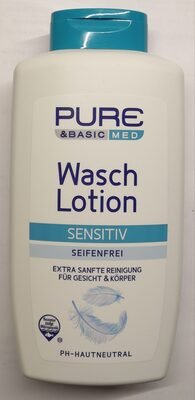 Pure & Basic Med, Netto Marken-Discount Waschlotion sensitiv seifenfrei