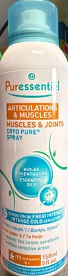 Puressential Articulations & Muscles Cryo Pure Spray
