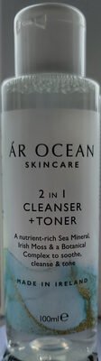 ÁR OCEAN 2 in 1 Cleanser + Toner