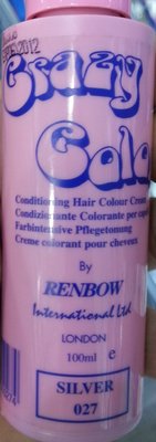 Renbow Crazy Color Hair Color – Silver