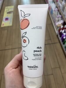 Resibo Rich Peach Natural Face Washing Gel